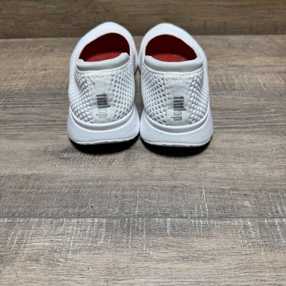 FitFlop Airmesh Urban White Nylon Ballerina Shoes Women's Size 7.5 - Picture 3 of 7